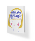 always thinking of you, mostly